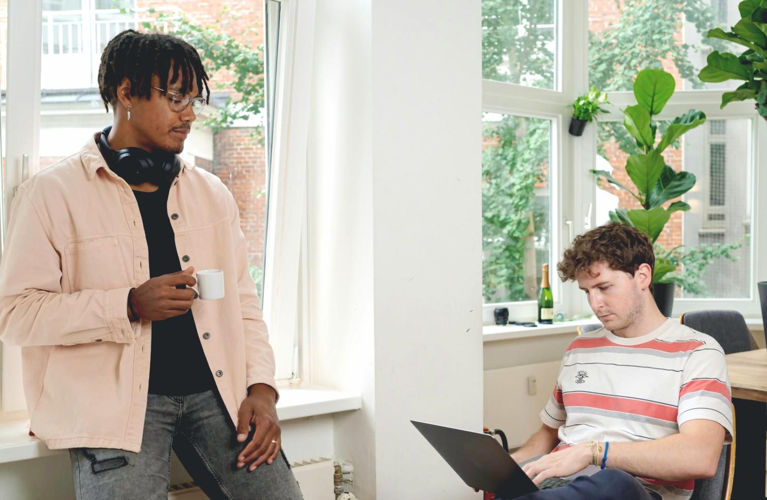 Professional analyzing cash flow patterns on computer screen